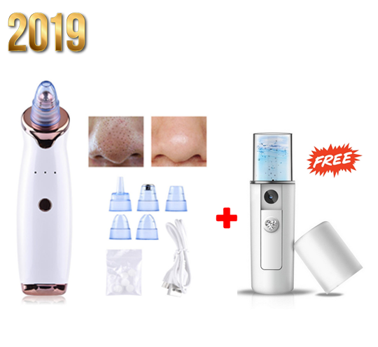 Blackhead Remover Vacuum 2020 - Free&Fast Worldwide Shipping + Free Face Steamer